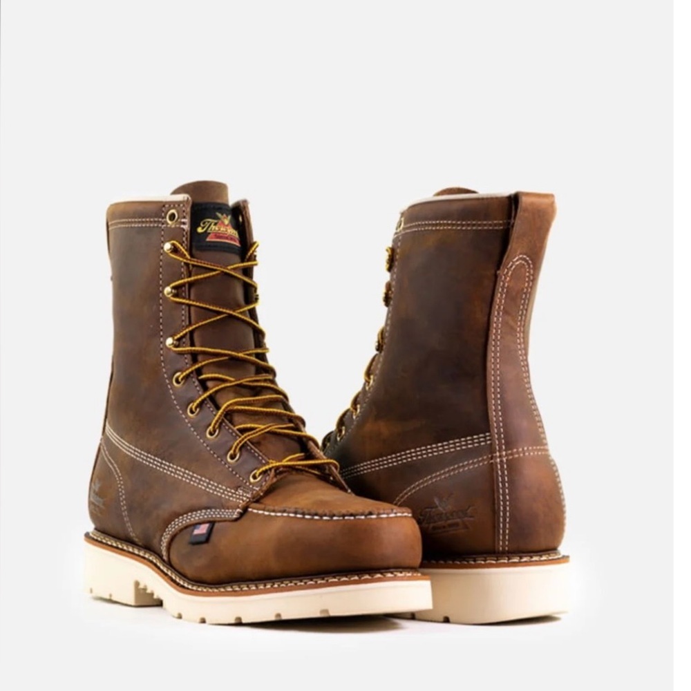 Thorogood American Heritage 8” Steel Toe work Boots Size 8.5 2E